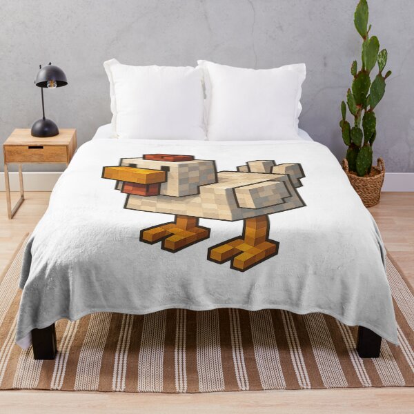 Item preview, Pixel Chicken – Proud Bird in Blocky Retro Style designed and sold by Kubala.