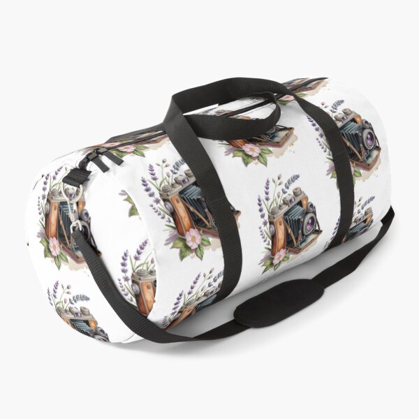 Item preview, Watercolor Camera Floral designed and sold by Roya10.