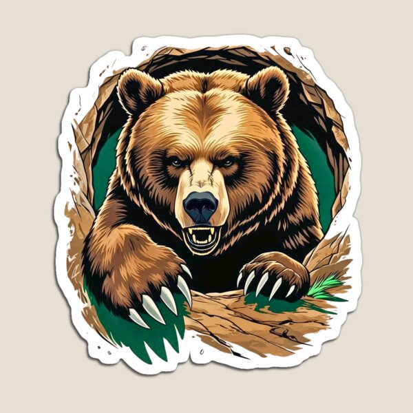 Aperçu de l'œuvre L'ours créée et vendue par PaPoStyle.
