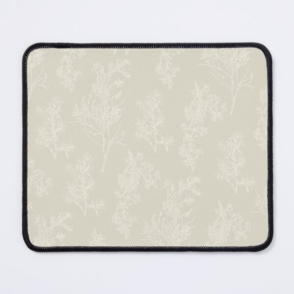 Item preview, Botanical Cottage Floral Pattern in Light Mushroom Beige and Cream designed and sold by kierkegaard.