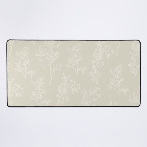 Item preview, Botanical Cottage Floral Pattern in Light Mushroom Beige and Cream designed and sold by kierkegaard.