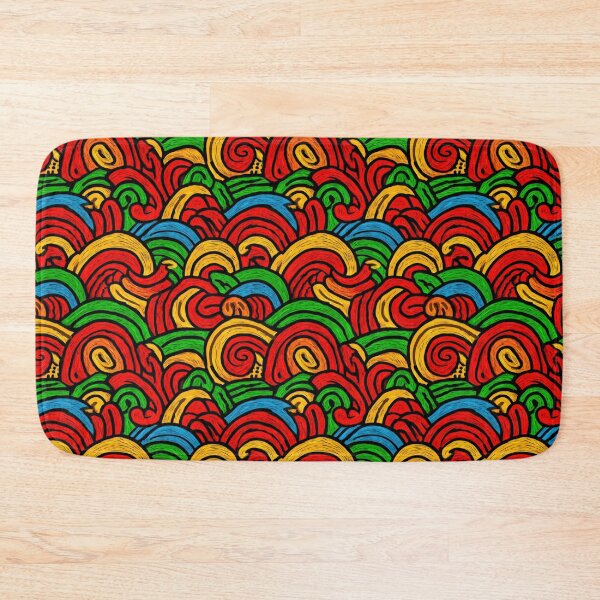 Item preview, Vibrant Abstract Wavy Pattern. designed and sold by ML-Media.