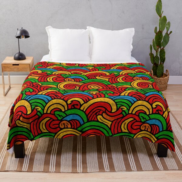 Item preview, Vibrant Abstract Wavy Pattern. designed and sold by RGShirtWorks.