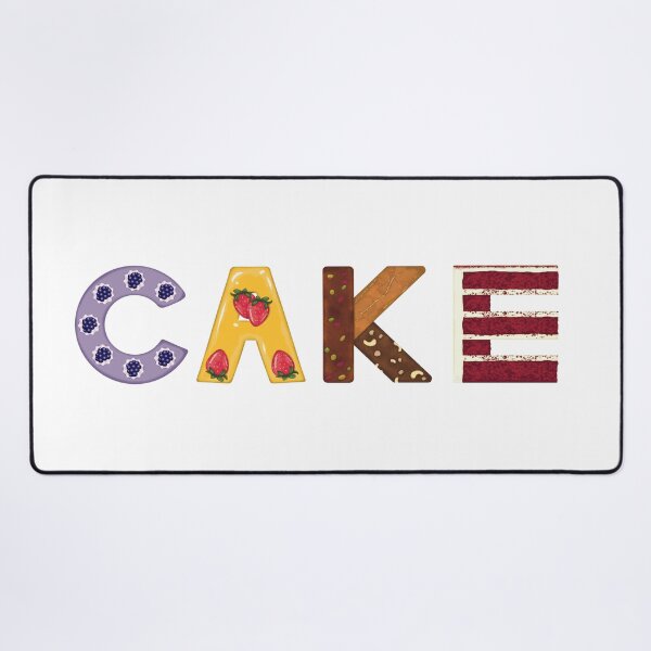 Item preview, Cake word made out of pastries, layered and bar cakes designed and sold by ChantellaGF.