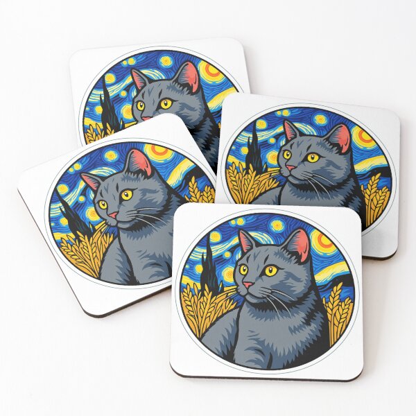 Item preview, Grey Cat Pop Art designed and sold by barbastyle.