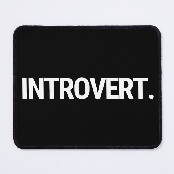 Item preview, Introvert. – Minimalist Statement Design designed and sold by LINE-WEAR.