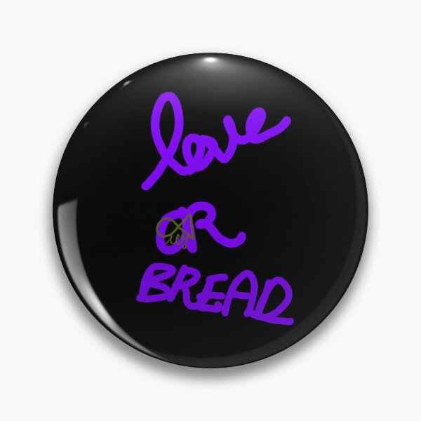 Item preview, LaMaisonOfMY Love or Bread? Toasty Dilemma - Cute Handdrawn Bread COLLECTION No.3 ON BLACK designed and sold by LaMaisonOfMY.