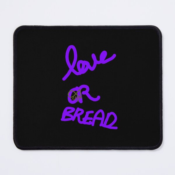 Item preview, LaMaisonOfMY Love or Bread? Toasty Dilemma - Cute Handdrawn Bread COLLECTION No.3 ON BLACK designed and sold by LaMaisonOfMY.