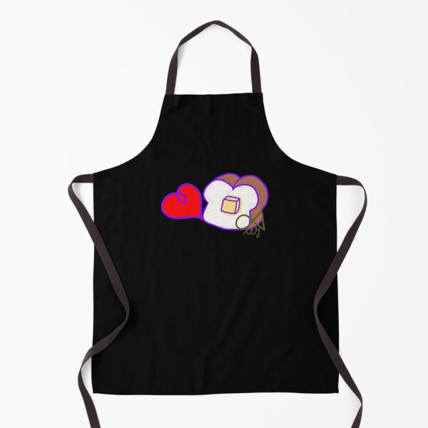 Item preview, LaMaisonOfMY Love or Bread? Toasty Dilemma - Cute Handdrawn Bread COLLECTION No.4 ON BLACK designed and sold by LaMaisonOfMY.