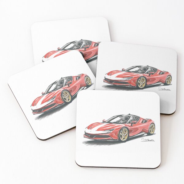 Item preview, SF90 in red. designed and sold by Francohanekom.