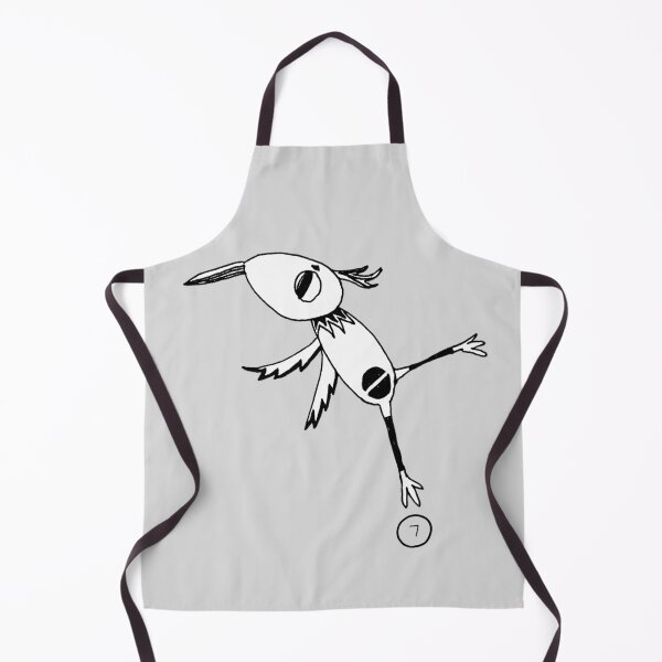 Item preview, Surreal Bird of Reverent Headship｜Resh ר｜Hebrew Letter Art｜Black and White Design designed and sold by Aster Atelier.