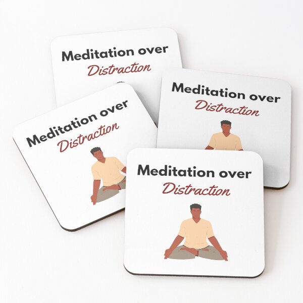 Item preview, Meditation over Distraction | Stoicism Philosophy, Daily Stoic Life designed and sold by LexaArtworks.