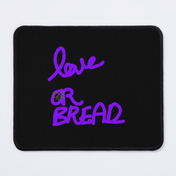Item preview, LaMaisonOfMY Love or Bread? Toasty Dilemma - Cute Handdrawn Bread COLLECTION No.5 ON BLACK designed and sold by LaMaisonOfMY.