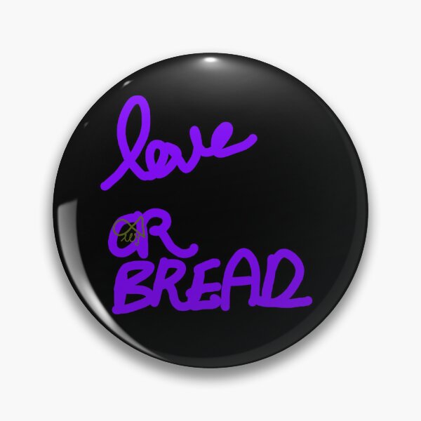 Item preview, LaMaisonOfMY Love or Bread? Toasty Dilemma - Cute Handdrawn Bread COLLECTION No.5 ON BLACK designed and sold by LaMaisonOfMY.