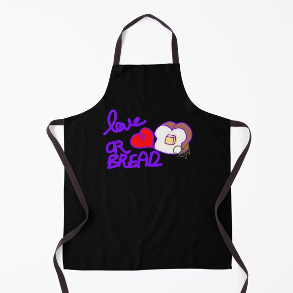 Item preview, LaMaisonOfMY Love or Bread? Toasty Dilemma - Cute Handdrawn Bread COLLECTION No.6 ON BLACK designed and sold by LaMaisonOfMY.