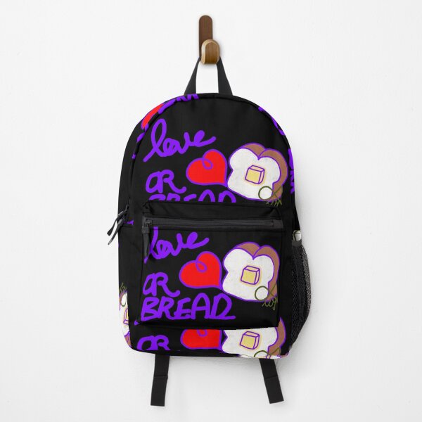 Item preview, LaMaisonOfMY Love or Bread? Toasty Dilemma - Cute Handdrawn Bread COLLECTION No.6 ON BLACK designed and sold by LaMaisonOfMY.