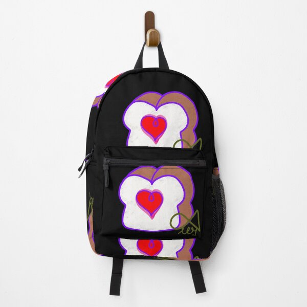 Item preview, LaMaisonOfMY Love or Bread? Toasty Dilemma - Cute Handdrawn Bread COLLECTION No.7 ON BLACK designed and sold by LaMaisonOfMY.