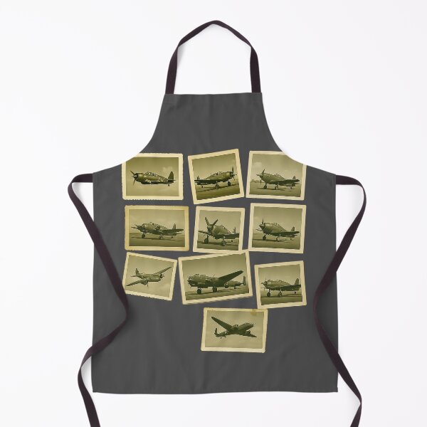 Item preview, Vintage WWII Airplane Photo Collage – Retro Aviation Art designed and sold by EdgyEdgeArt.