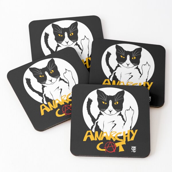 Item preview, Anarchist cat designed and sold by Rockerbeard.