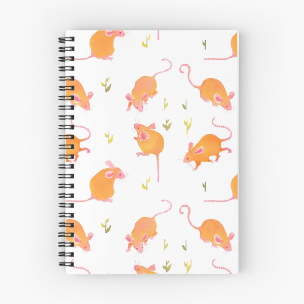 Item preview, Ginger Mouse - Repeating Mice Pattern designed and sold by Leila's Doodles.
