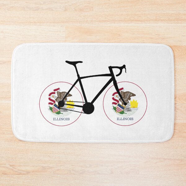 Item preview, Illinois Flag Cycling designed and sold by Esskay Designs.