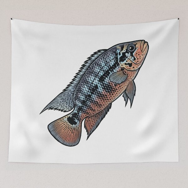 Item preview, Red Tiger Mota (Parachromis motaguensis) designed and sold by My-Thing.