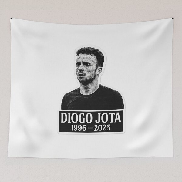 Item preview, DIOGO JOTA – BLACK AND WHITE DESIGN designed and sold by YONKO STORE.