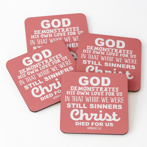 Item preview, Bible Quote from Romans about God’s Love designed and sold by The Beauty of God.