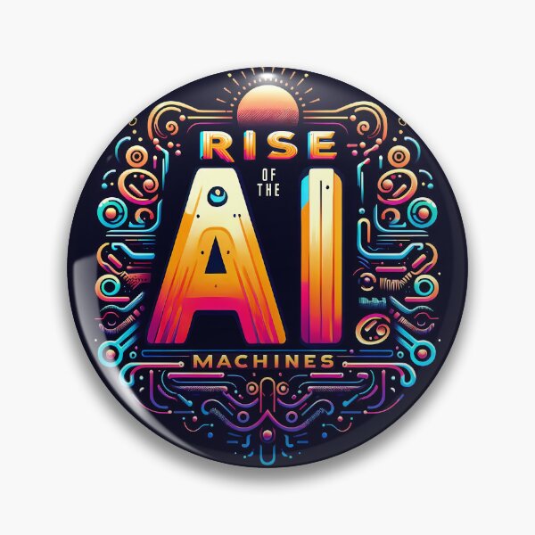 Item preview, Rise of the AI machines, typography designed and sold by maxmaj.