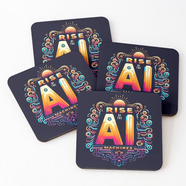 Item preview, Rise of the AI machines, typography designed and sold by maxmaj.