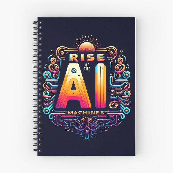 Item preview, Rise of the AI machines, typography designed and sold by maxmaj.
