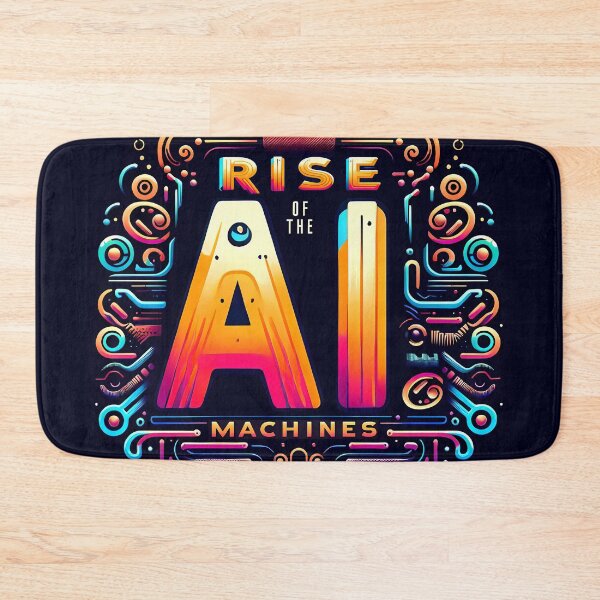 Item preview, Rise of the AI machines, typography designed and sold by maxmaj.