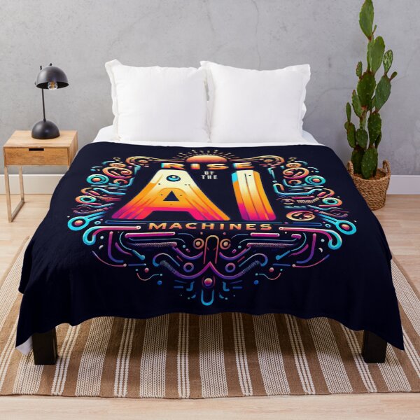 Item preview, Rise of the AI machines, typography designed and sold by maxmaj.