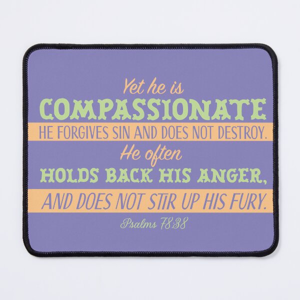 Item preview, Bible Quote from Psalms 78 about God’s Character designed and sold by The Beauty of God.