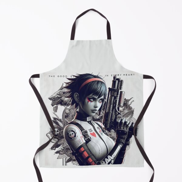 Item preview, Gothic Lady Skull Shooter Anime designed and sold by Voodoo Store Paranormal Collections.