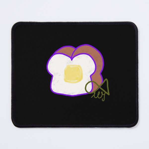 Item preview, LaMaisonOfMY Love or Bread? Toasty Dilemma - Cute Handdrawn Bread COLLECTION No.8 ON BLACK designed and sold by LaMaisonOfMY.