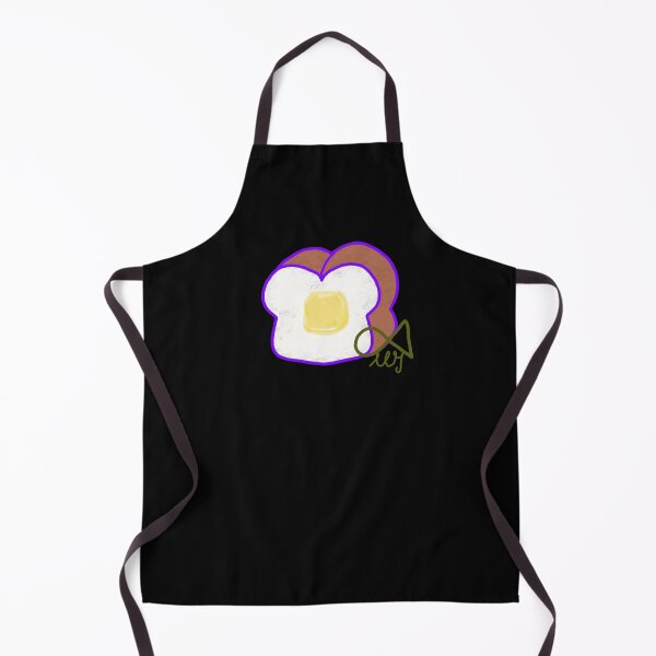 Item preview, LaMaisonOfMY Love or Bread? Toasty Dilemma - Cute Handdrawn Bread COLLECTION No.8 ON BLACK designed and sold by LaMaisonOfMY.