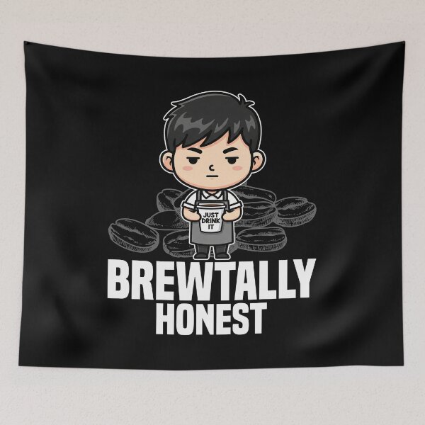 Item preview, BREWTALLY HONEST - BARISTA GIFT designed and sold by KEF Custom.