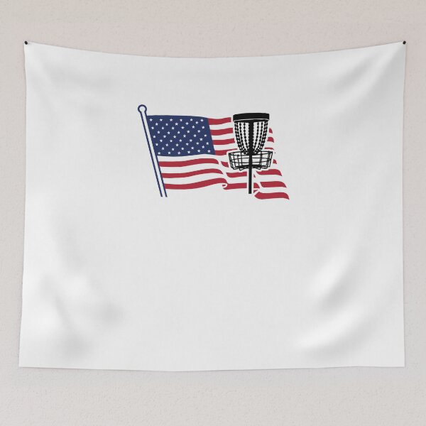 Item preview, Disc Golf American Flag V5 designed and sold by TeeTimeGuys.