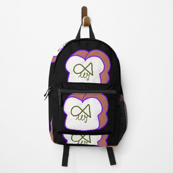 Item preview, LaMaisonOfMY Love or Bread? Toasty Dilemma - Cute Handdrawn Bread COLLECTION No.10 ON BLACK designed and sold by LaMaisonOfMY.