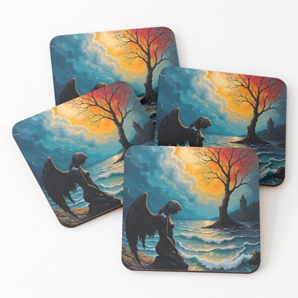 Item preview, Angel Between Worlds designed and sold by stableImaginarium.
