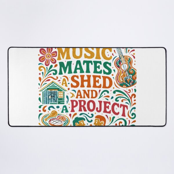 Item preview, Give me musuc, mates, a shed and a project designed and sold by Andykinoz.