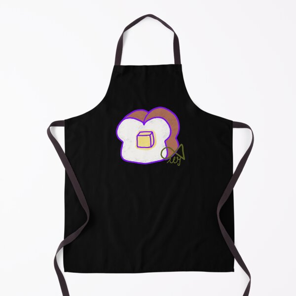 Item preview, LaMaisonOfMY Love or Bread? Toasty Dilemma - Cute Handdrawn Bread COLLECTION No.11 ON BLACK designed and sold by LaMaisonOfMY.