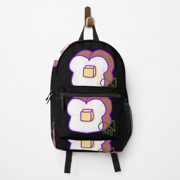 Item preview, LaMaisonOfMY Love or Bread? Toasty Dilemma - Cute Handdrawn Bread COLLECTION No.11 ON BLACK designed and sold by LaMaisonOfMY.