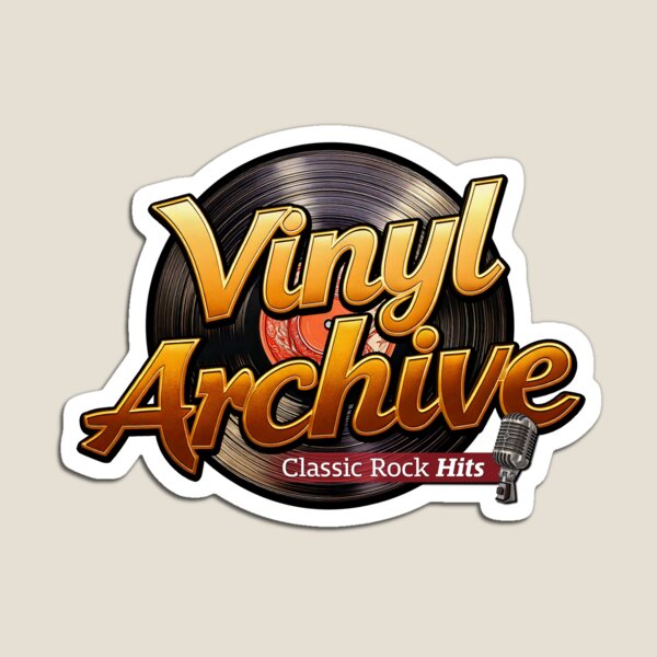 Item preview, Vinyl Archive Logo with tagline designed and sold by Say What You Need To Say!.