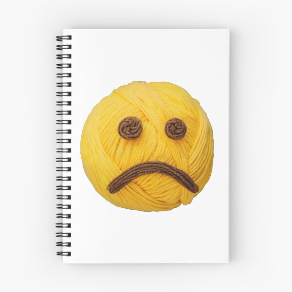 Item preview, Yarn sad face emoji designed and sold by Andre Faubert.