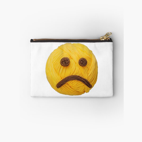 Item preview, Yarn sad face emoji designed and sold by Andre Faubert.