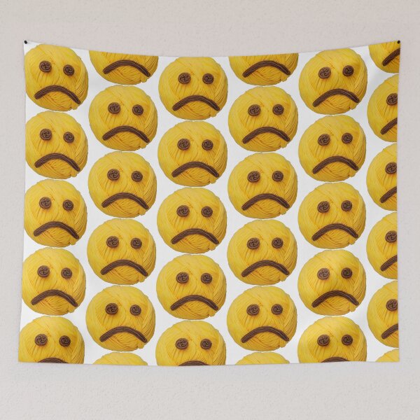 Item preview, Yarn sad face emoji designed and sold by Andre Faubert.