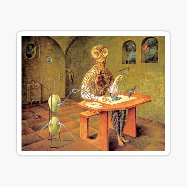 Item preview, Remedios Varo, Creation of Birds, Surrealism, Spanish Artist  designed and sold by Artistic Gift Print.
