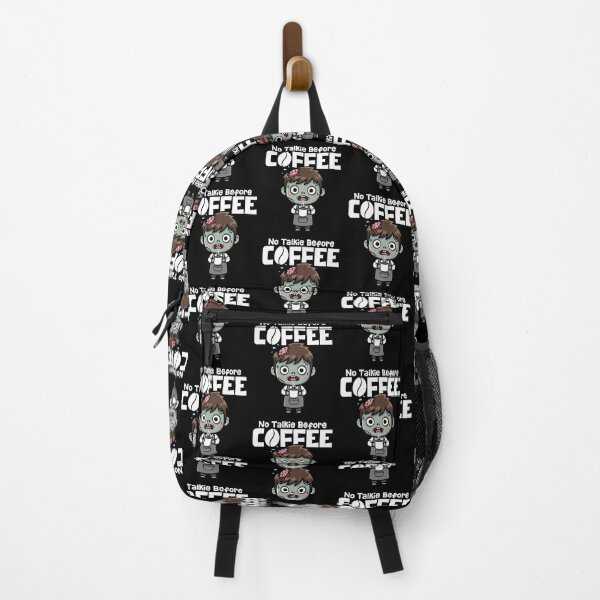 Item preview, NO TALKIE BEFORE COFFEE - BARISTA GIFT designed and sold by KEF Custom.